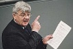 Joschka Fischer im Plenum