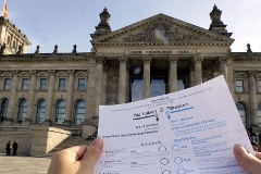 Die Wahl zum 18. Deutschen Bundestag findet am Sonntag, 22. Septeber 2013, statt.