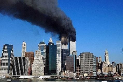 World Trade Centers in New York (Archivfoto vom 11.09.2001)