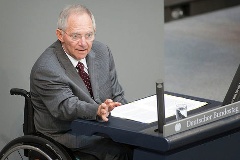 Finanzminister Schäuble sprach zum Hilfsantrag Portugals.