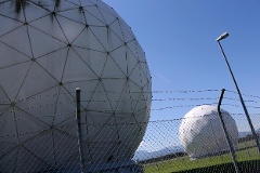 Abhöranlage des BND im Bad Aibling (Oberbayern)