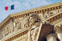 Die Assemblée nationale in Paris