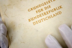 Faksimile des Grundgesetzes