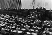 Plenarsitzung des Deutschen Bundestages um 1950