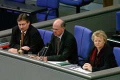 The Secretaries in the plenary