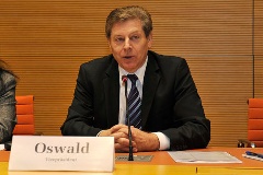 Vizepräsident Eduard Oswald