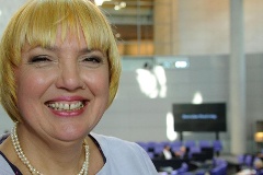 Bundestagsvizepräsidentin Claudia Roth