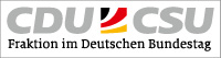 Wortbildmarke der CDU/CSU-Bundestagsfraktion