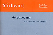 Cover: Stichwort - Gesetzgebung