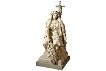 Trauernde Germania: Preußen und Bayern standen sich 1866 bei Kissingen als Feinde gegenüber. Im Auftrag von Offizieren beider Seiten schuf Michael Arnold diese Figur zur Erinnerung an das Gefecht mit rund 250 Gefallenen. Michael Arnold