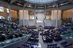 Blick in das Plenum