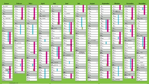 Sitzungskalender für das Jahr 2015