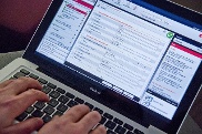 Die Zukunft des Internets interessierte die Abgeordneten.