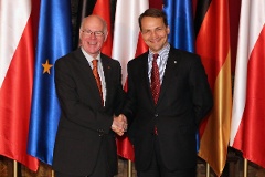 Norbert Lammert, Radosław Sikorski