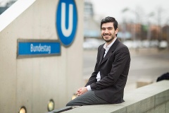 IPS-Stipendiat Thanasis Glavinas aus Griechenland