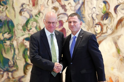 Norbert Lammert (links) und Yuli-Yoel Edelstein