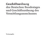 Geschäftsordnung des Deutschen Bundestages