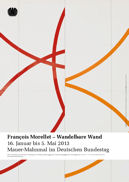 Plakat: François Morellet – Wandelbare Wand