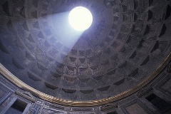 Das Pantheon in Rom war allen Göttern des antiken Roms geweihtes Heiligtum.