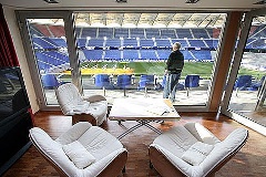 Loge eines Stadions