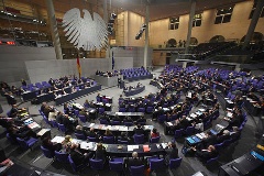 Plenum des Deutschen Bundestages.