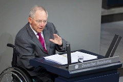 Bundesminister Dr. Wolfgang Schäuble