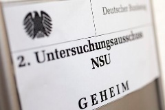 Türschild des NSU-Untersuchungsausschusses