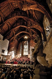The concert in Westminster Hall