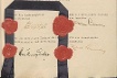 Unterschriften und Siegel auf der deutschsprachigen Ausfertigung des Deutschlandvertrages