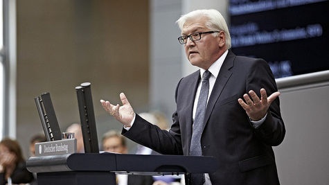 SPD-Fraktionsvorsitzender Frank-Walter Steinmeier