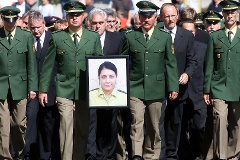 Trauerzug in Böblingen am 30. April 2007 für die ermordete Polizistin Michèle Kiesewetter