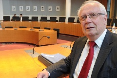 Klaus Hagemann, Vorsitzender des Unterausschusses zu Fragen der Europäischen Union