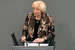 2006 hielt Annemarie Renger im Deutschen Bundestag eine Rede aus Anlass der Feierstunde zum 100. Geburtstag des früheren Bundestagspräsidenten Prof. D. Dr. Eugen Gerstenmaier