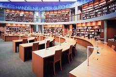Bibliothèque du Bundestag allemand