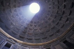 Das Pantheon in Rom war allen Göttern des antiken Roms geweihtes Heiligtum.