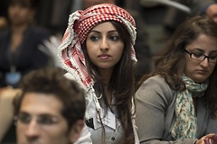 Anmar Al Saleh, Teilnehmerin des vierwöchigen Stipendienprogramms für arabische Stipendiaten 2012.