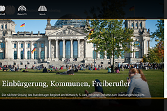 Die Windows-8-App des Deutschen Bundestages.