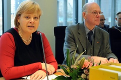 Gesine Lötzsch, Norbert Lammert