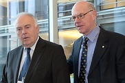 Wolfgang Böhmer, Norbert Lammert während der konstituierenden Sitzung