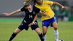 Frauen beim Fußball