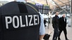 Bundespolizei auf einem Flughafen