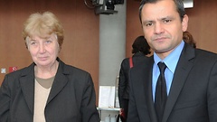 Barbara John (links) mit Sebastian Edathy