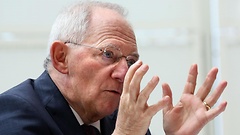 Bundesfinanzminister Wolfgang Schäuble