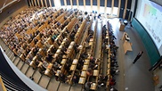 Blick in den Hörsaal der Universität Koblenz-Landau