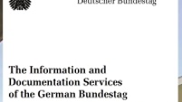 Flyer: The Information and Documentation Services of the German Bundestag