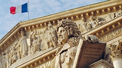 Die Assemblée nationale in Paris