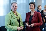 Ausschussvorsitzende Kersten Steinke, Petentin Sylvia Bühler