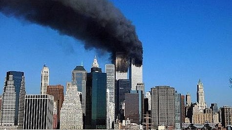 World Trade Centers in New York (Archivfoto vom 11.09.2001)