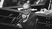 Hier hält der Parteivorsitzende Willy Brandt, SPD, MdB, eine Rede im Deutschen Bundestag vor der Abstimmung.