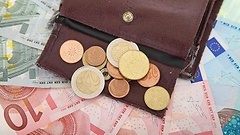 Brieftasche und Geld